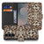 Bookcase hoesje Samsung Galaxy S26 FE met Leopard panterprint in bruin en beige