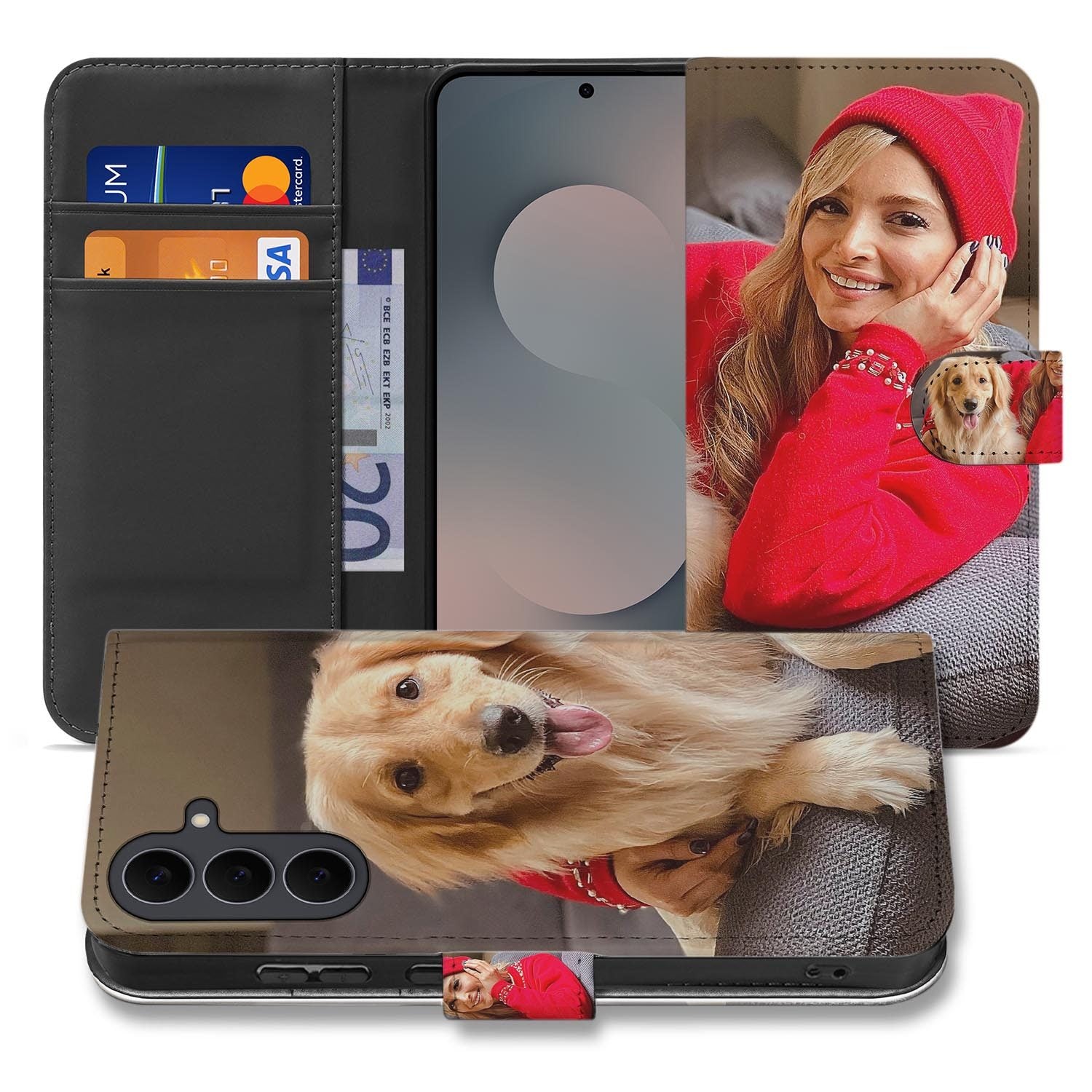 Samsung Galaxy S26 FE bookcase hoesje maken met eigen foto