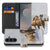 Samsung Galaxy S26 FE bookcase hoesje met Paarden design in grijs en bruin