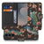 Samsung Galaxy S26 FE bookcase hoesje met kleurrijk Pauw met Bloemen design