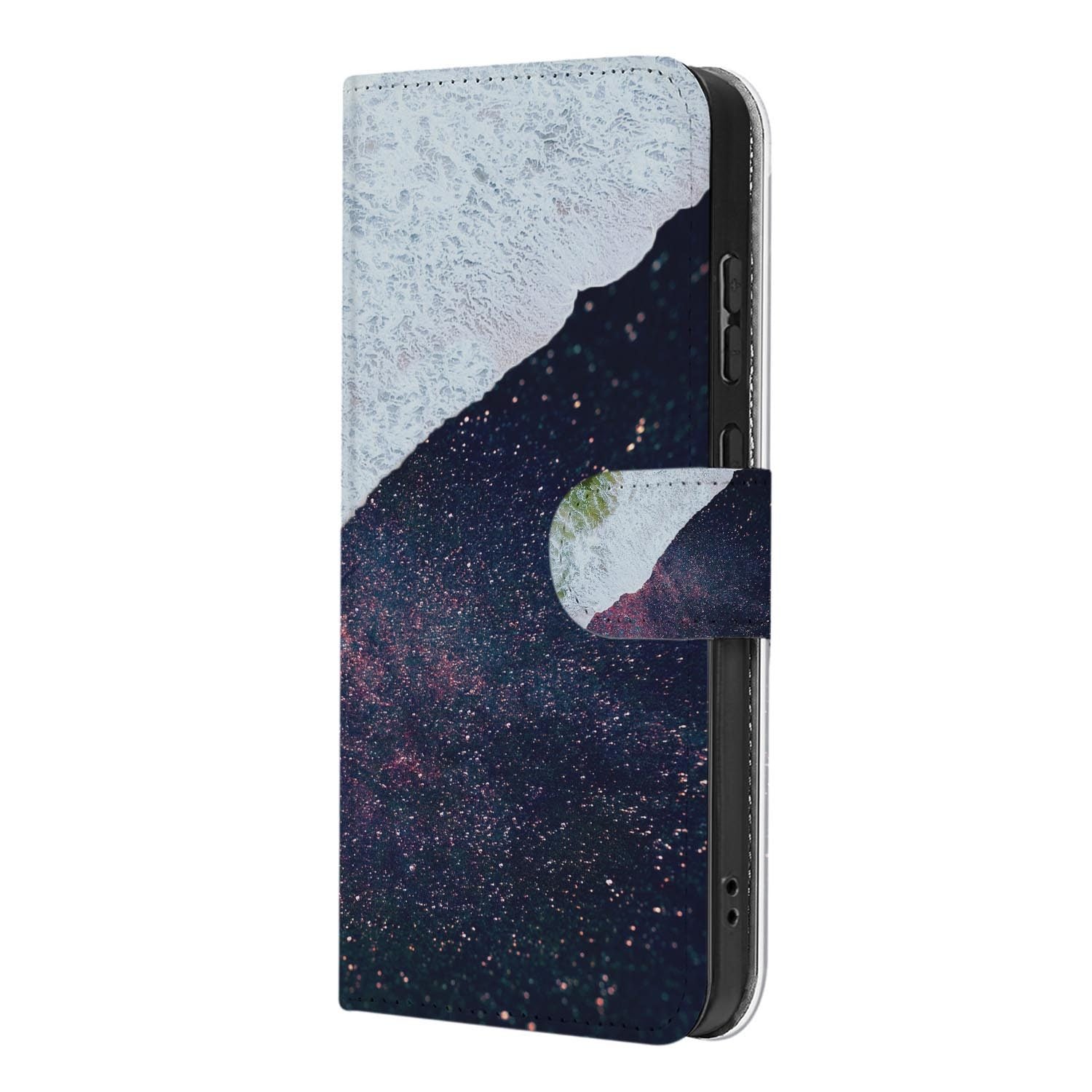 Sea in Space book case voor de Samsung Galaxy S26 FE in paars en wit