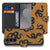 Samsung Galaxy S26 FE bookcase hoesje met Snakes-design in bruin en zwart