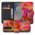 Samsung Galaxy S26 FE bookcase hoesje met Tulips design in rood en roze aquarel