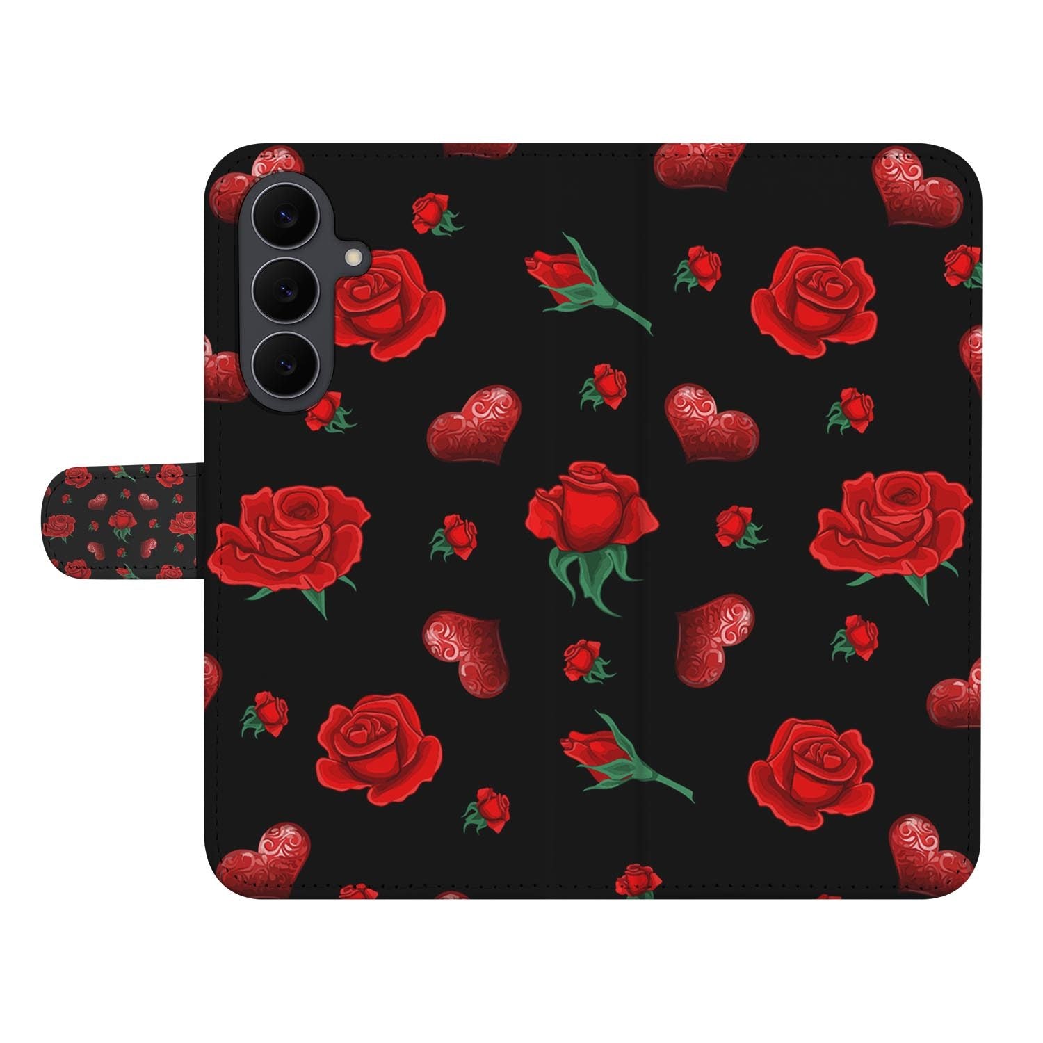 Valentine wallet hoesje voor de Samsung Galaxy S26 FE van kunstleer