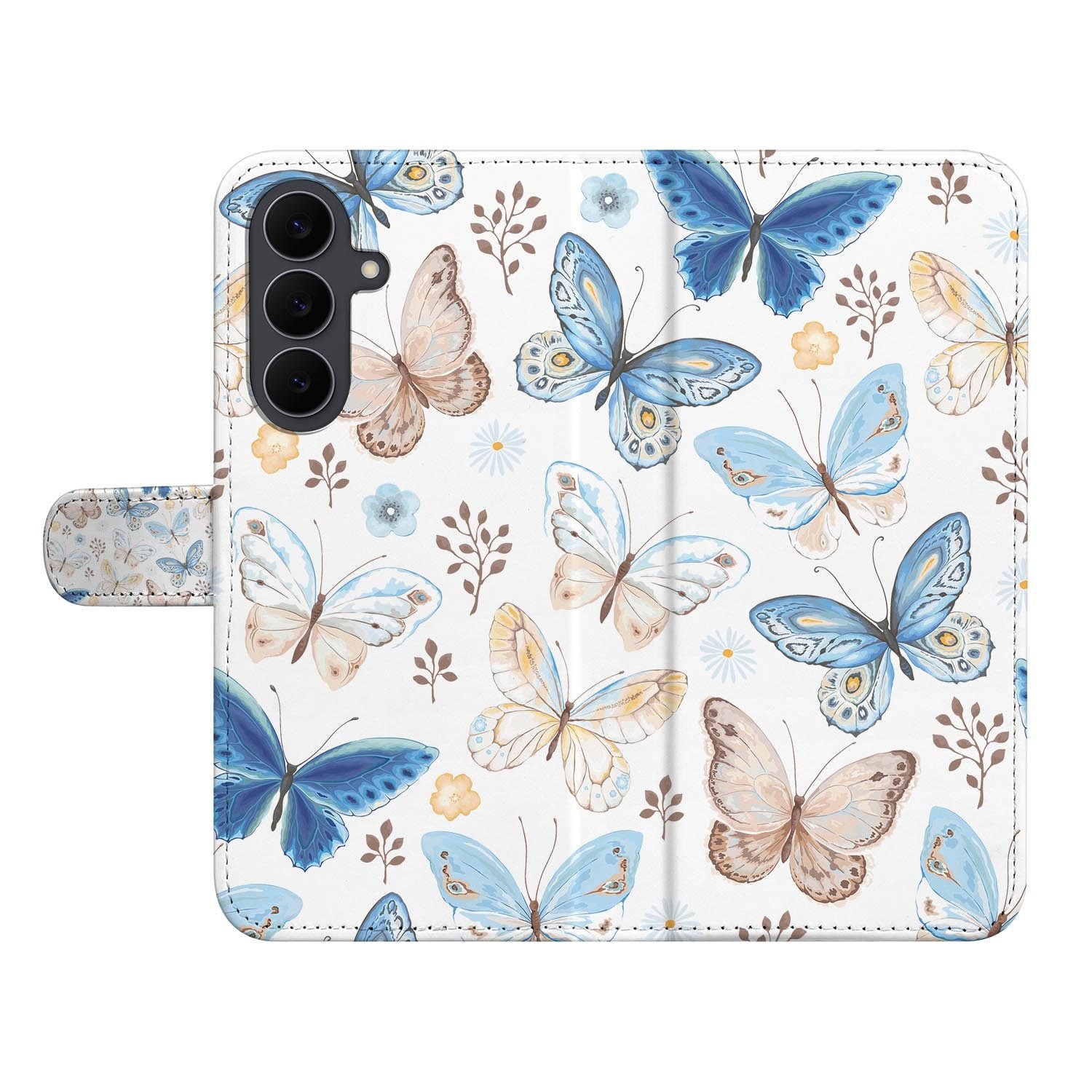 Book case met Vlinder print voor de Samsung Galaxy S26 FE