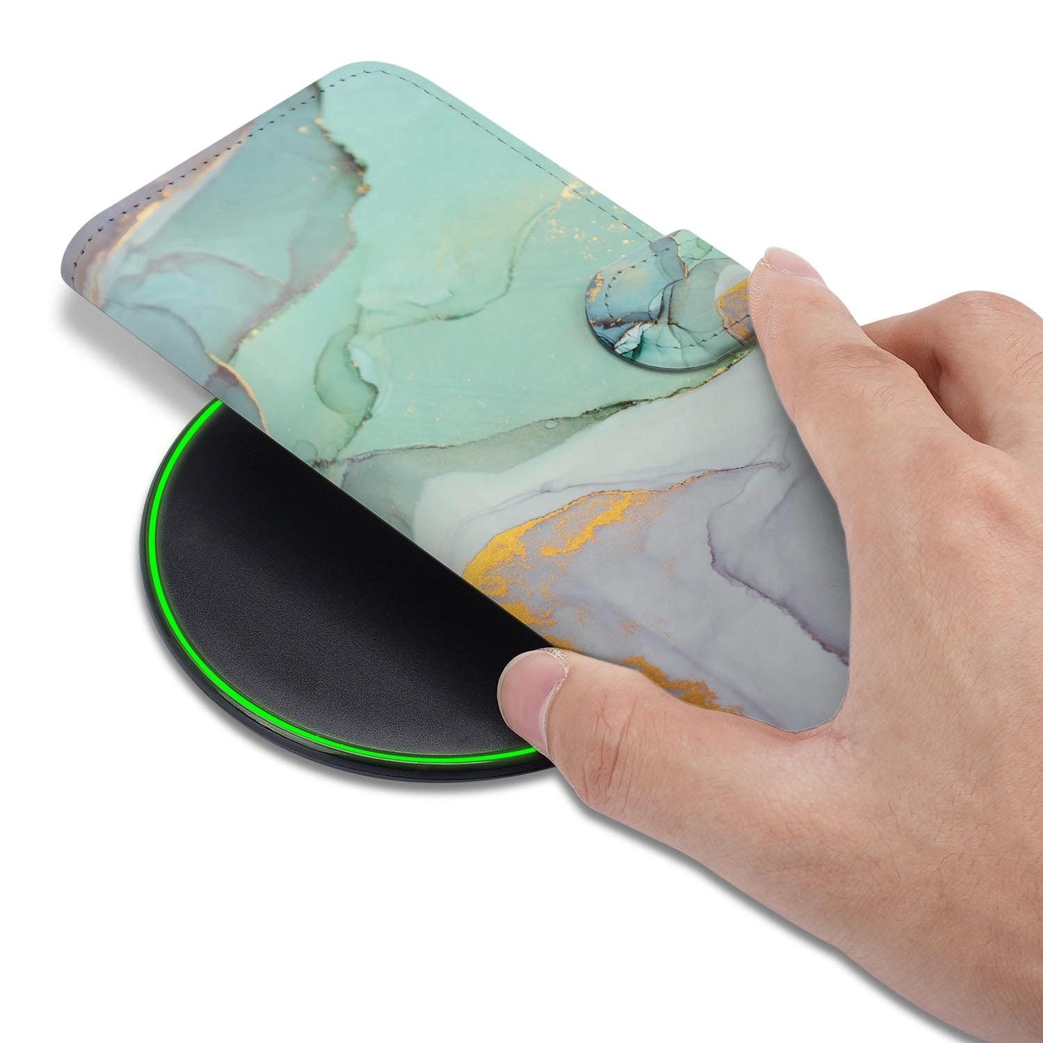 Hoesje met pasjeshouder voor de Samsung Galaxy S26 FE, design Watercolor Mix