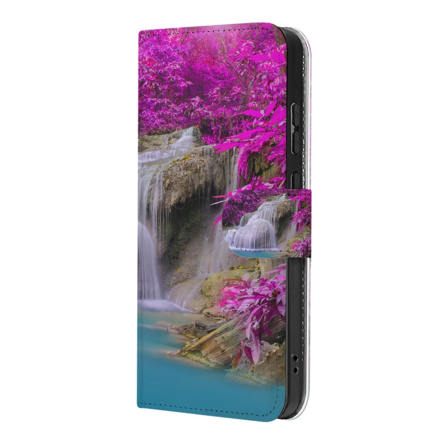 Hoesje met pasjeshouder in Waterval design voor de Samsung Galaxy S26 FE