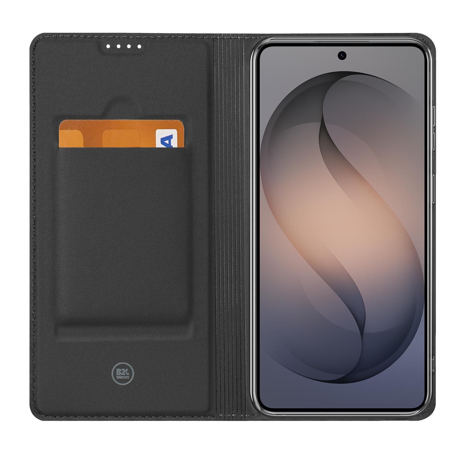 Samsung Galaxy S26 FE standcase Ananas met uitklapbare standaard