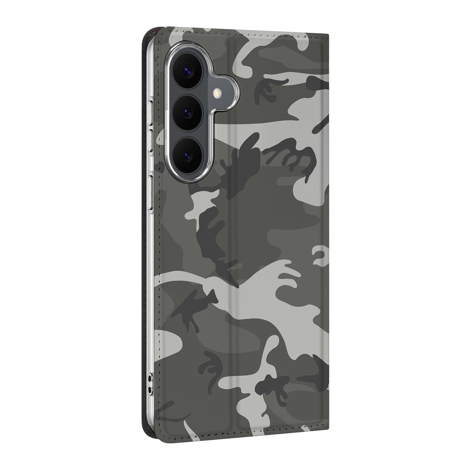 Samsung Galaxy S26 FE standcase Army Light, bescherming voor- en achterkant
