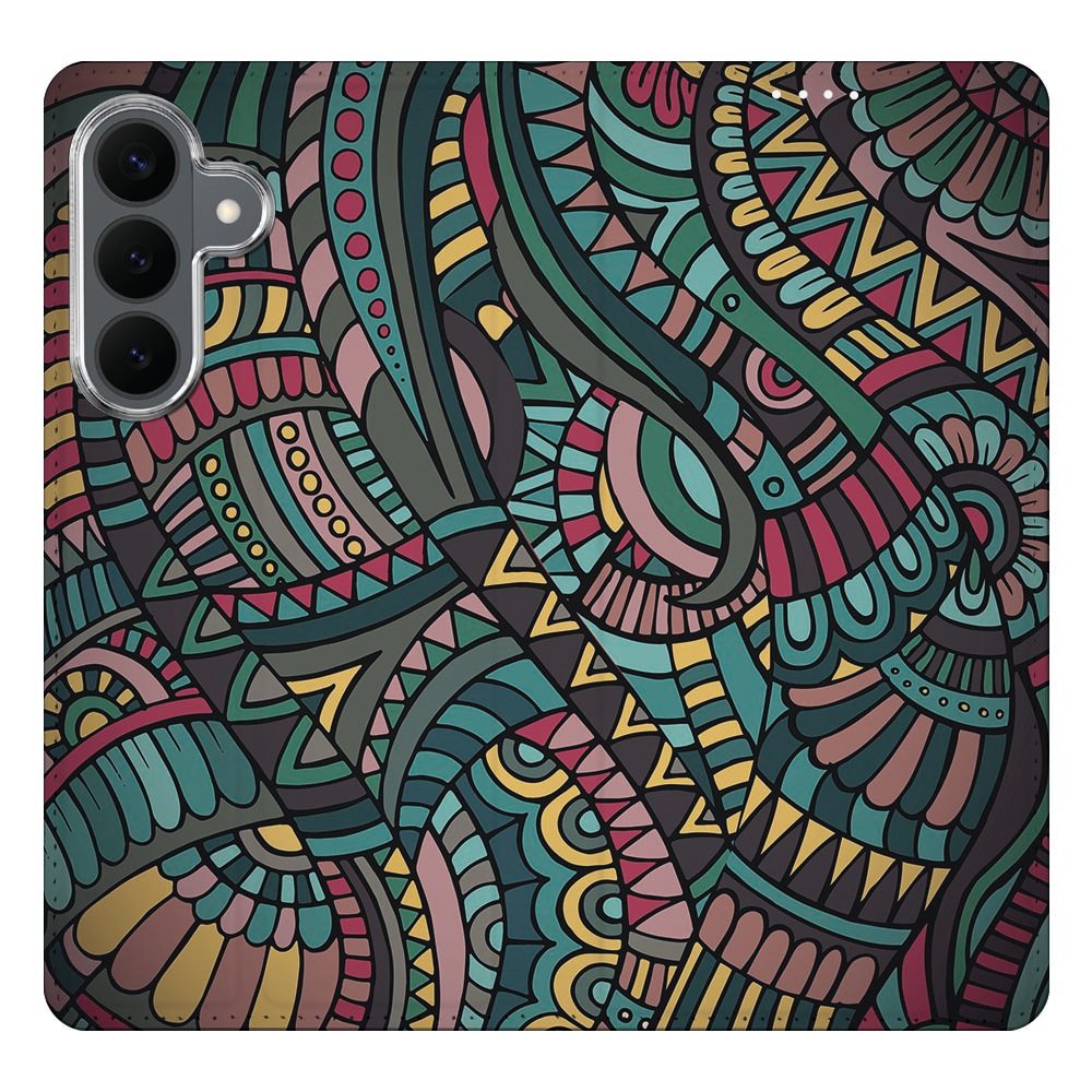 Samsung Galaxy S26 FE boekhoesje Aztec met pasjesvak