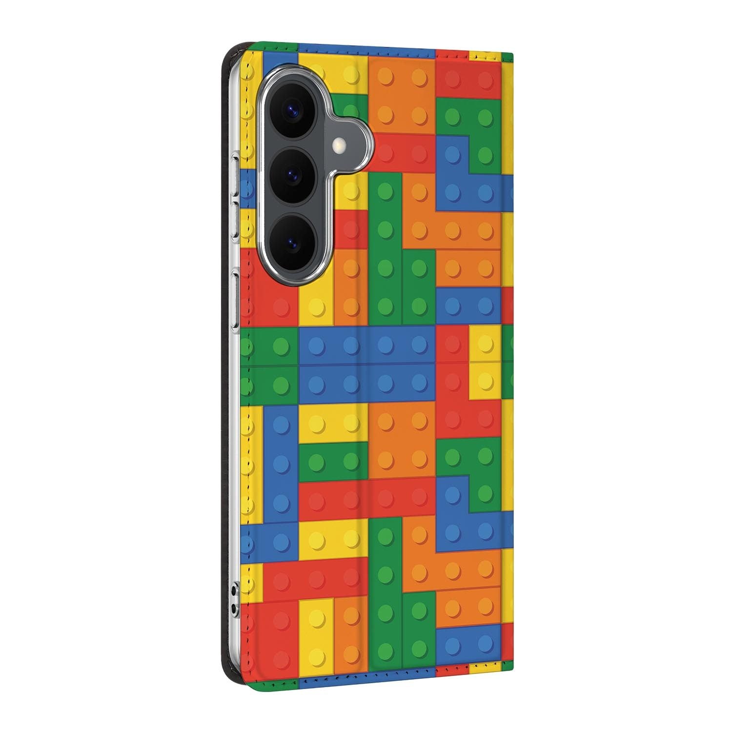Samsung Galaxy S26 FE standcase Blokken, bescherming voor- en achterkant