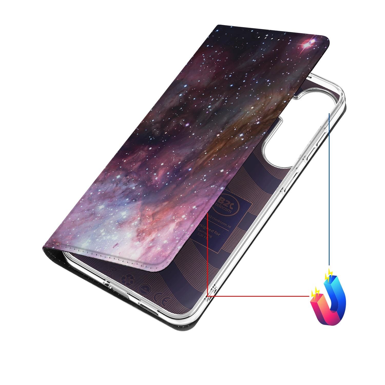 Samsung Galaxy S26 FE hoesje Galaxy met magneetsluiting