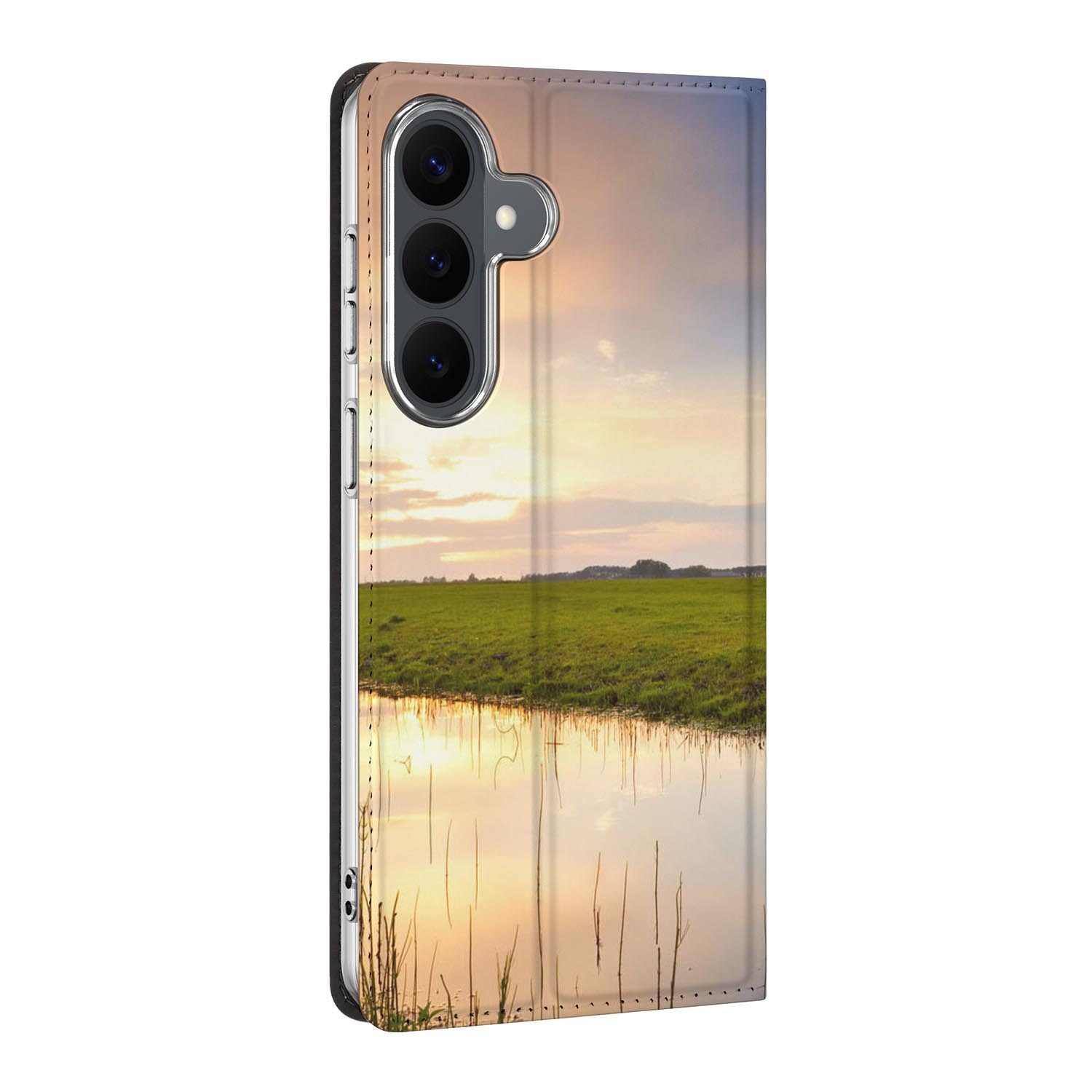 Samsung Galaxy S26 FE standcase Koe, bescherming voor- en achterkant