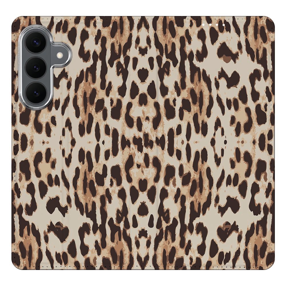 Samsung Galaxy S26 FE boekhoesje Leopard met pasjesvak