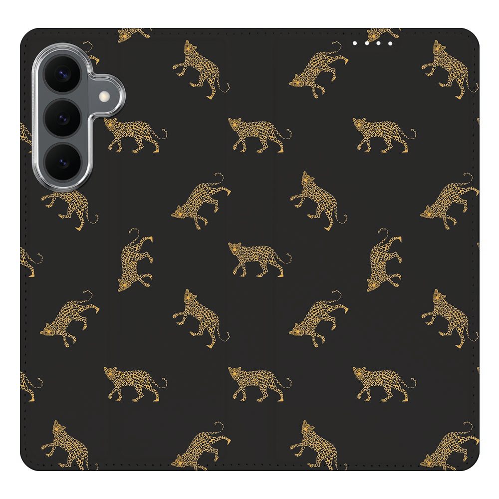 Samsung Galaxy S26 FE boekhoesje Leopards met pasjesvak