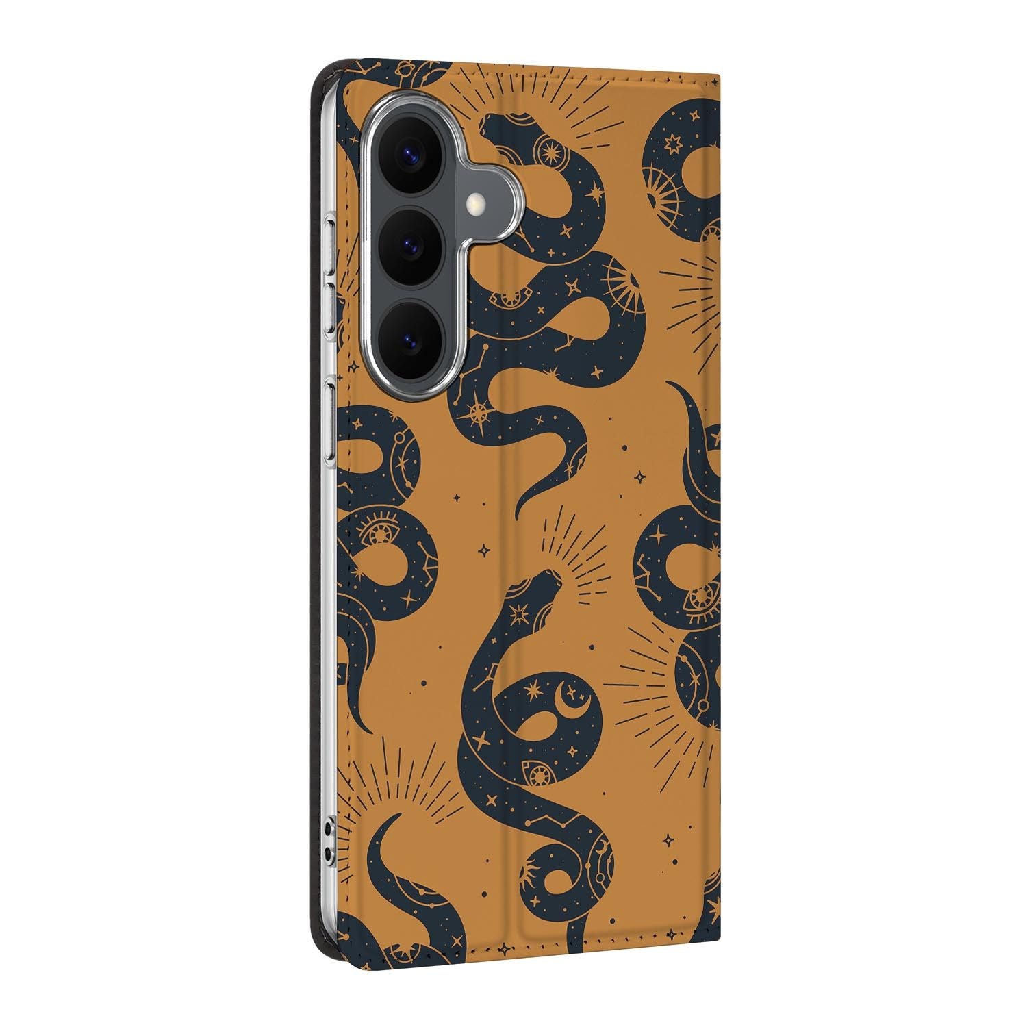 Samsung Galaxy S26 FE standcase Snakes, bescherming voor- en achterkant