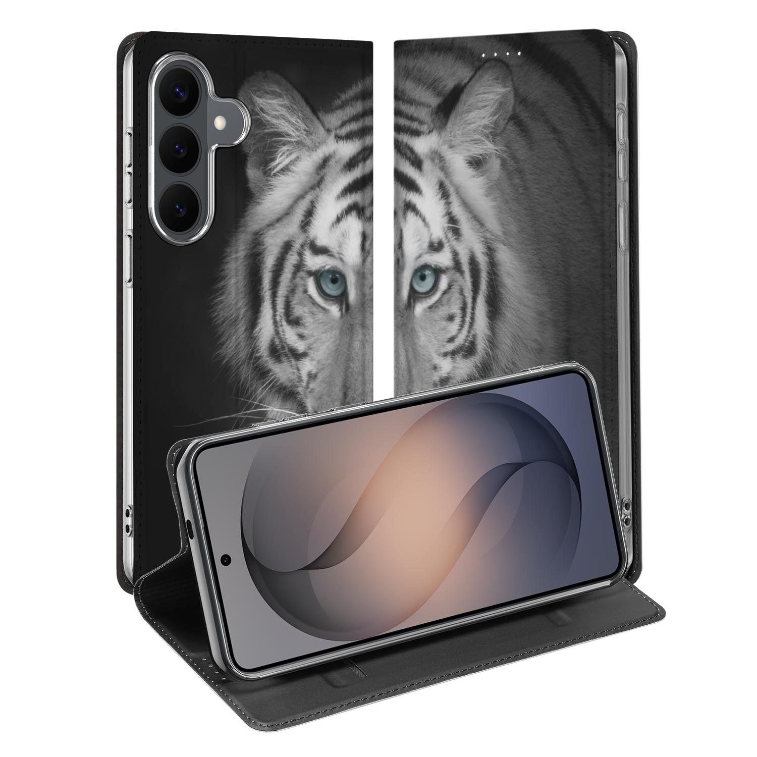 Samsung Galaxy S26 FE standcase met Tijger-print