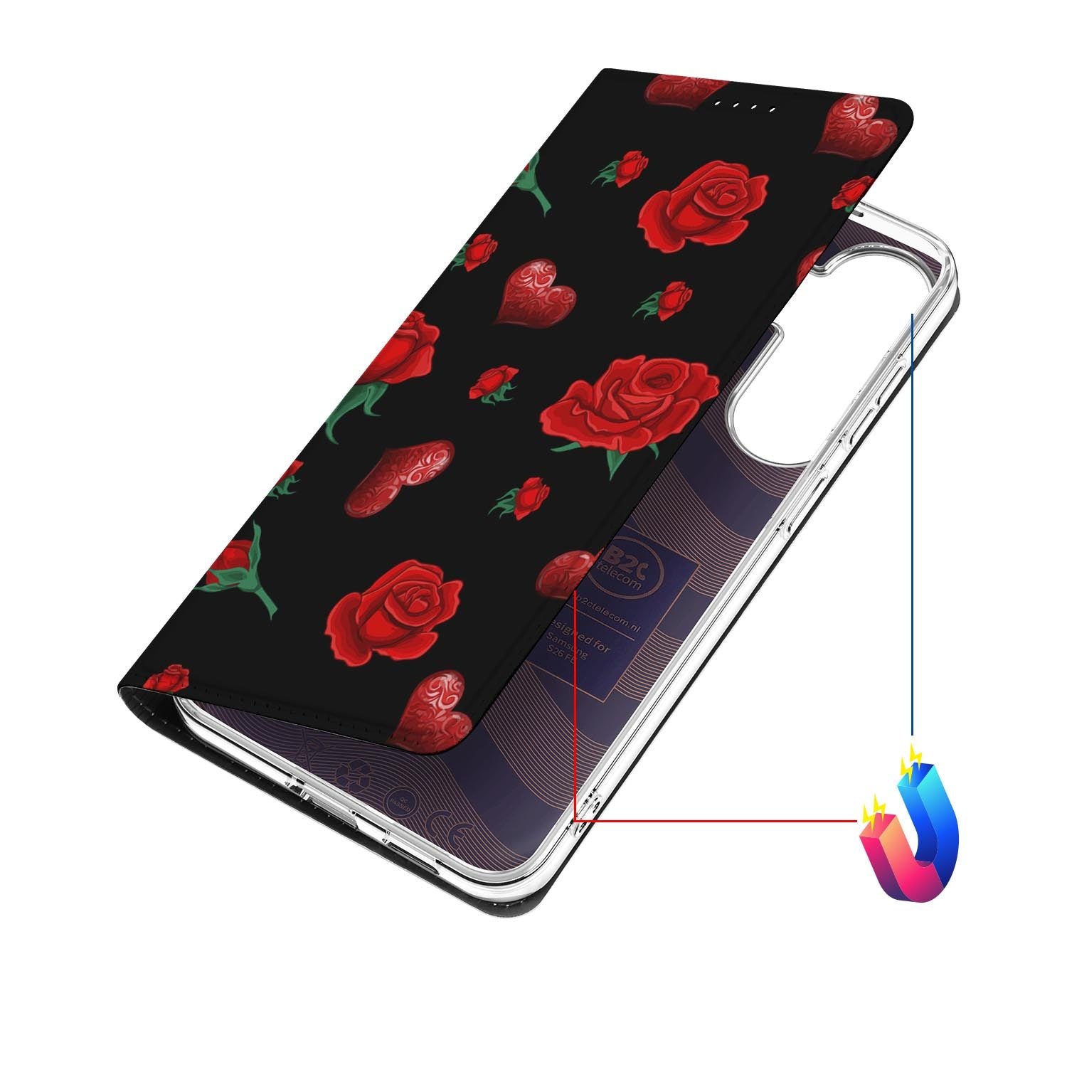 Samsung Galaxy S26 FE hoesje Valentine met magneetsluiting