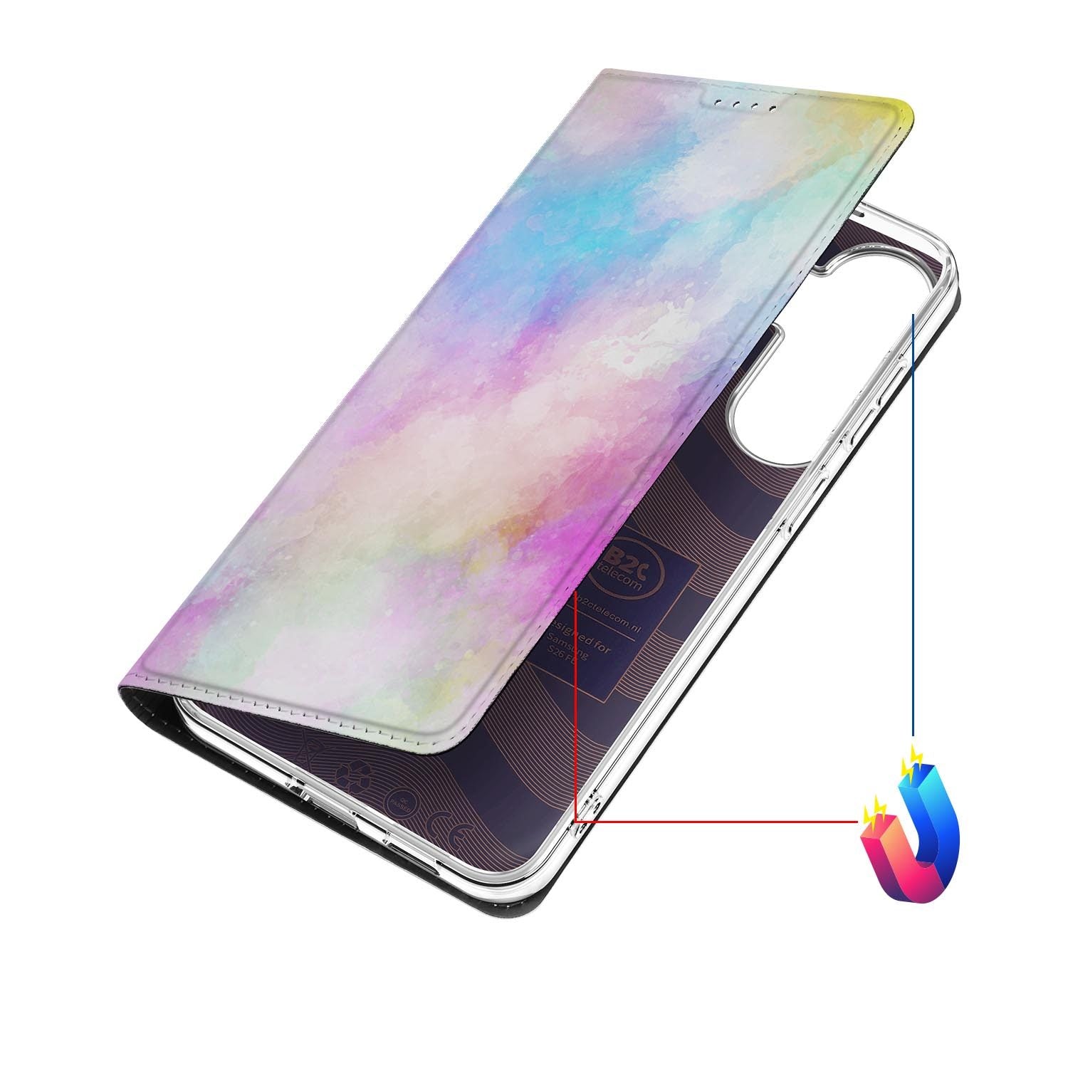 Samsung Galaxy S26 FE hoesje Watercolor Light met magneetsluiting
