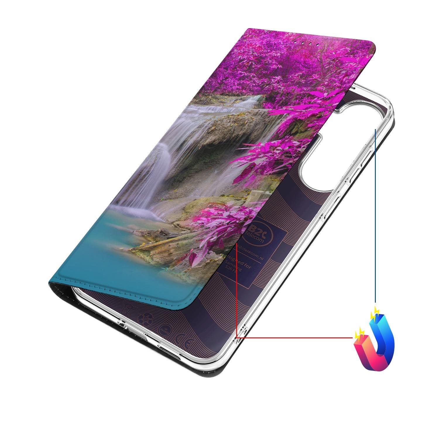 Samsung Galaxy S26 FE hoesje Waterval met magneetsluiting