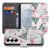 Samsung Galaxy S26 Plus Telefoonhoesje Flamingo Triangle Book Case front en achteraanzicht.