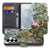 Samsung Galaxy S26 Plus Hoesje Met Pasjes Jungle Design bookcase met levendige jungle-print en pasjeshouders.