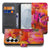 Samsung Galaxy S26 Plus Bookcase Hoesje Tulips design roze bloemen front en binnenzijde.