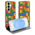 Samsung Galaxy S26+ Book Cover Blokken Book Cover Blokken Designnaam Blokken Vooraanzicht.