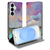 Samsung Galaxy S26 Plus Bookcase Boat boekhoes abstract ontwerp vooraanzicht.