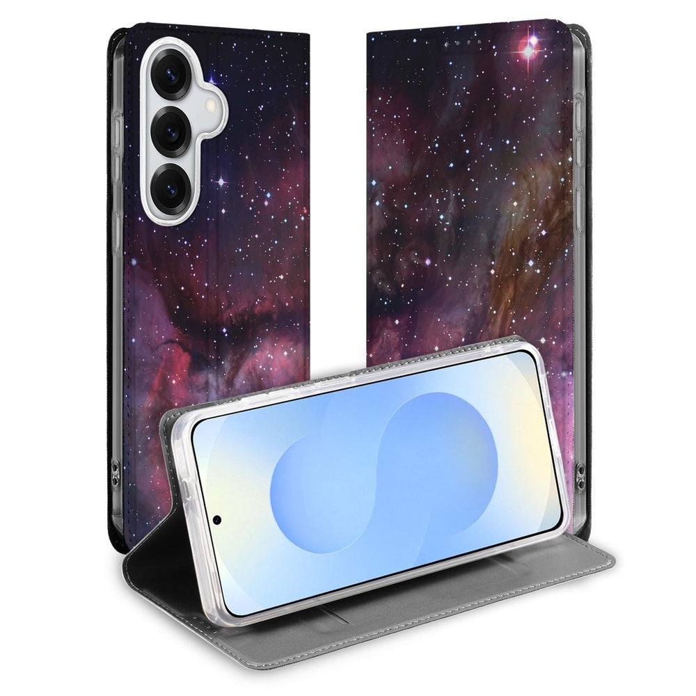 Samsung Galaxy S26 Plus Galaxy Book Cover ruimte print vooraanzicht.
