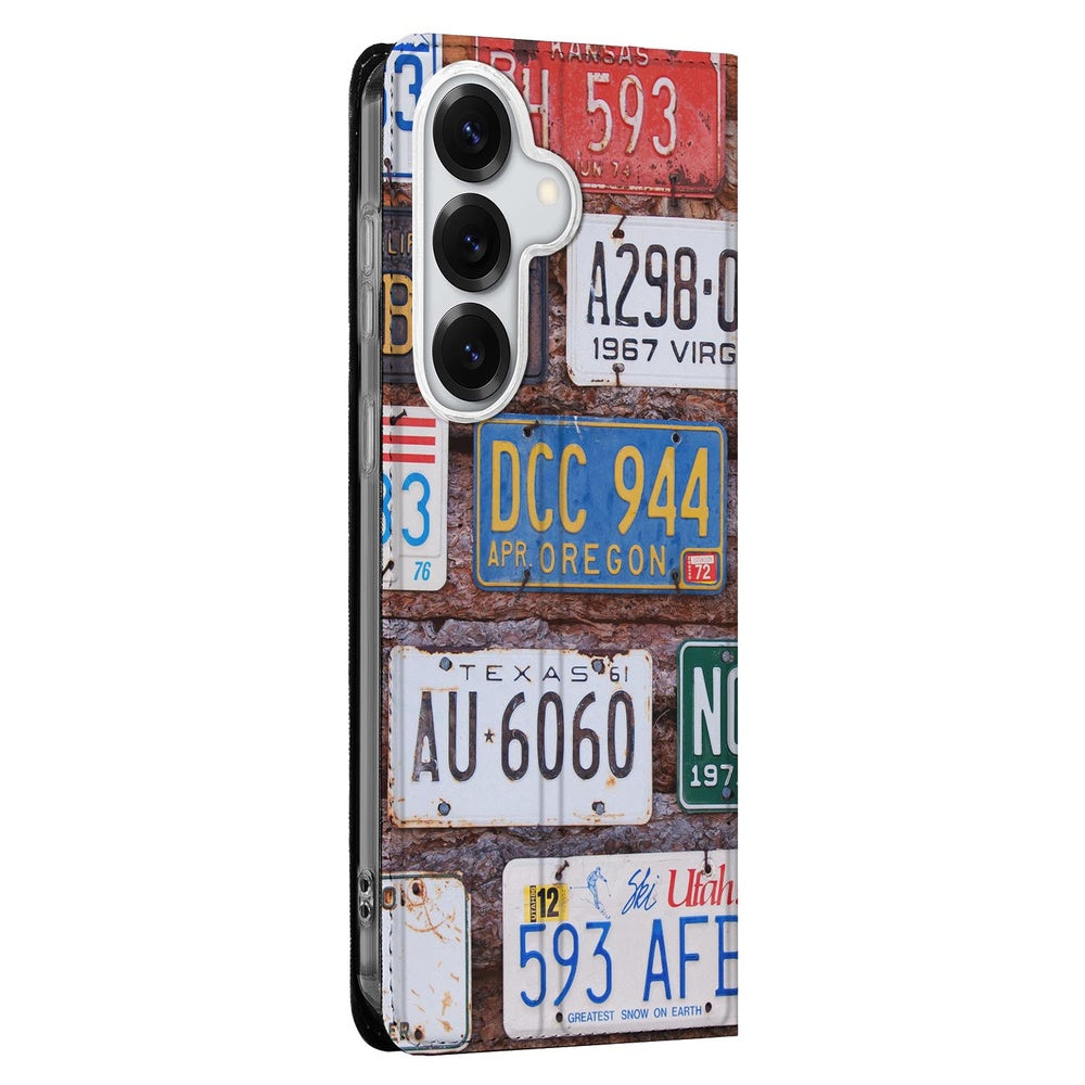 Samsung Galaxy S26 Plus Kentekenplaten Stand Case kentekenplatenprint vooraanzicht.