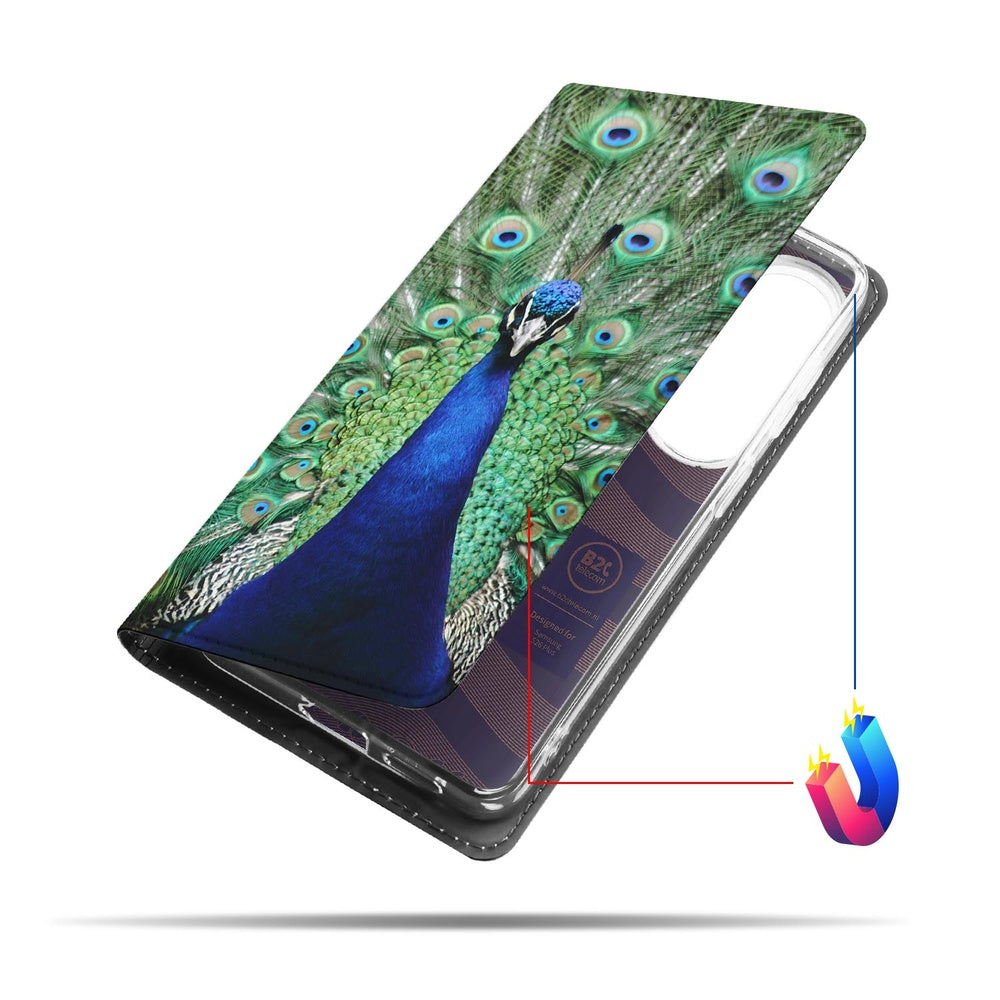 Samsung Galaxy S26 Plus Bookcase Pauw Aanzicht.