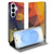 Samsung Galaxy S26+ Book Case Polygon Color Vooraanzicht.