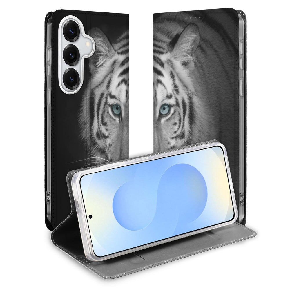 Samsung Galaxy S26 Plus telefoonhoesje Tijger print vooraanzicht.