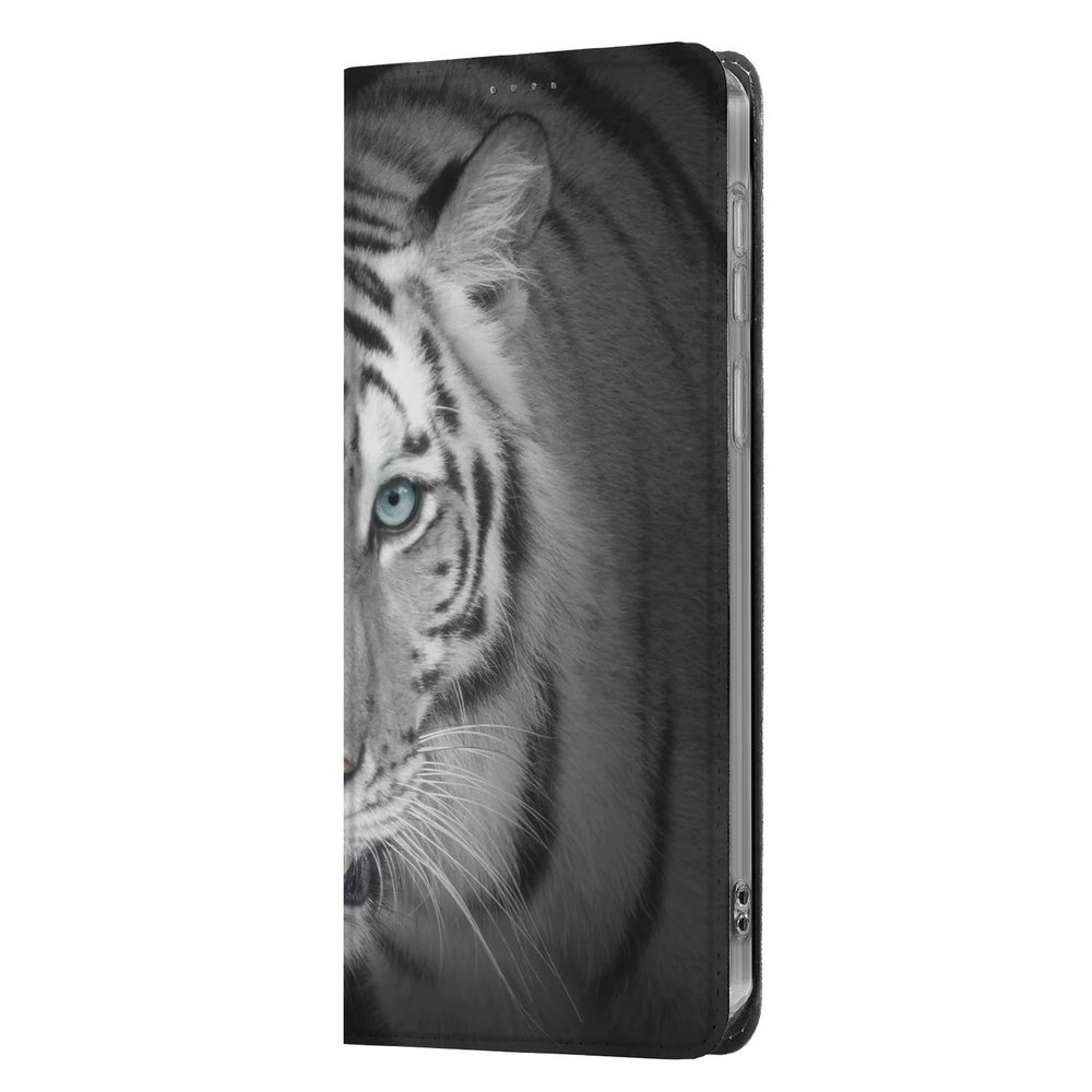 Samsung Galaxy S26 Plus Telefoonhoesje Tijger print zijkant.