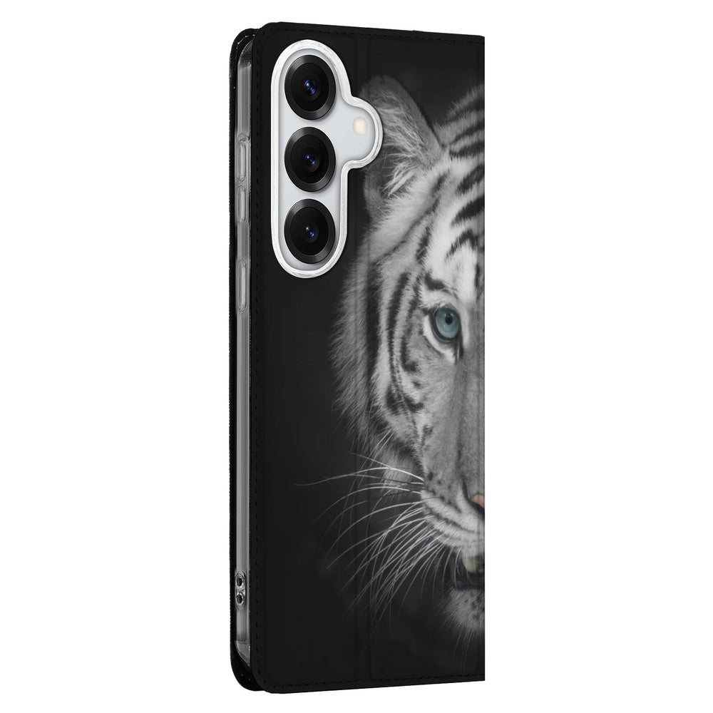 Samsung Galaxy S26 Plus Telefoonhoesje Tijgerprint Vooraanzicht.