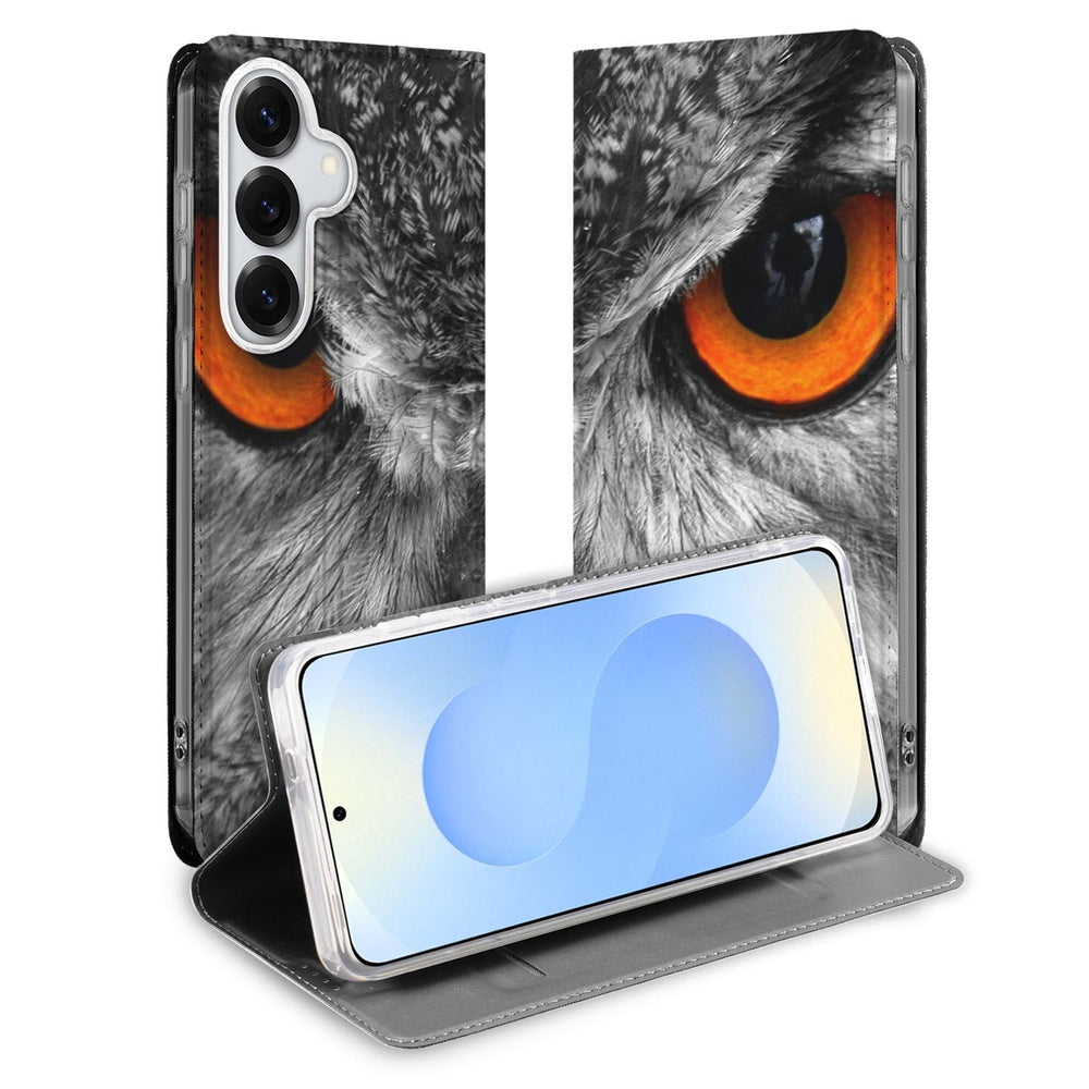 Samsung Galaxy S26 Plus Bookcase Uil Vooraanzicht.