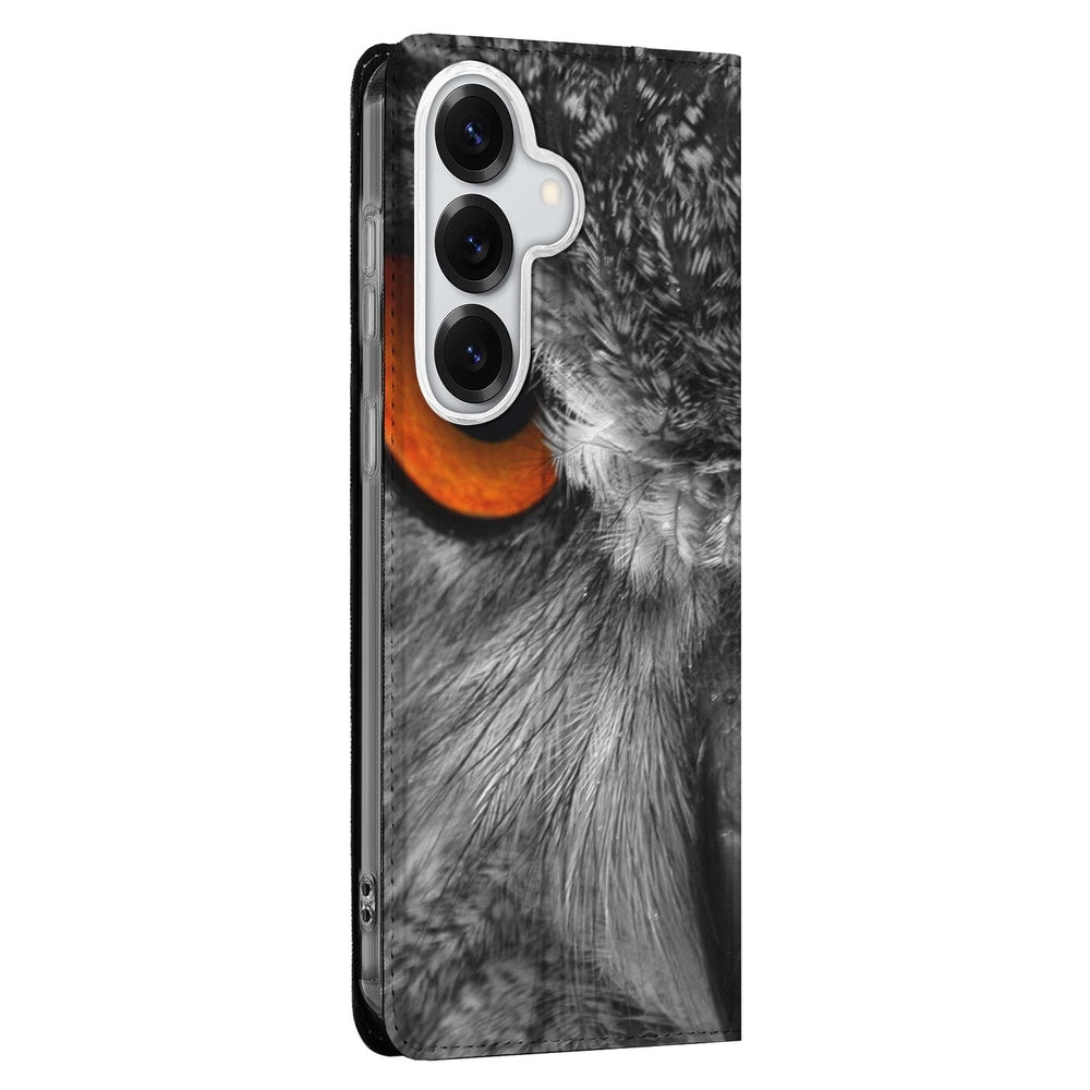 Samsung Galaxy S26 Plus Bookcase Uil Aanzicht zijkant