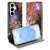 Samsung Galaxy S26 Plus Book Case Vuurwerk boekhoes vuurwerk print vooraanzicht.