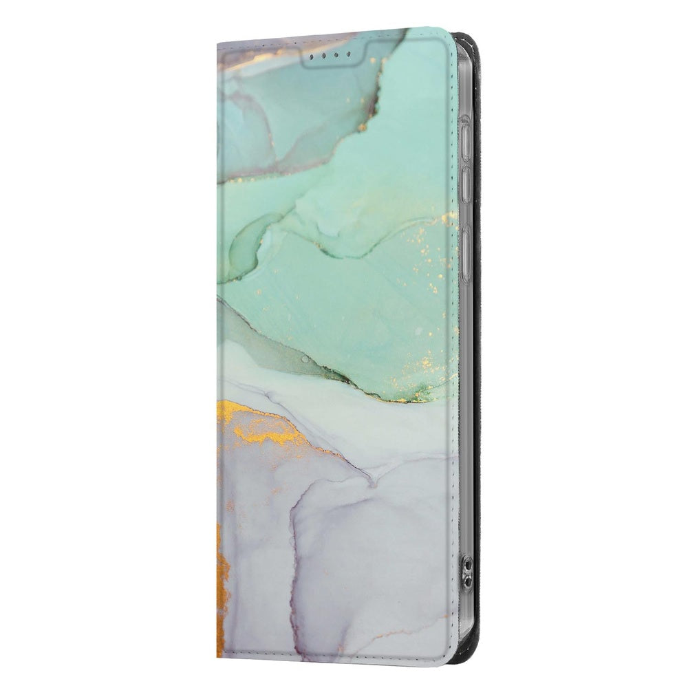 Samsung Galaxy S26+ Bookcase Watercolor Mix Watercolor-Design Vooraanzicht.