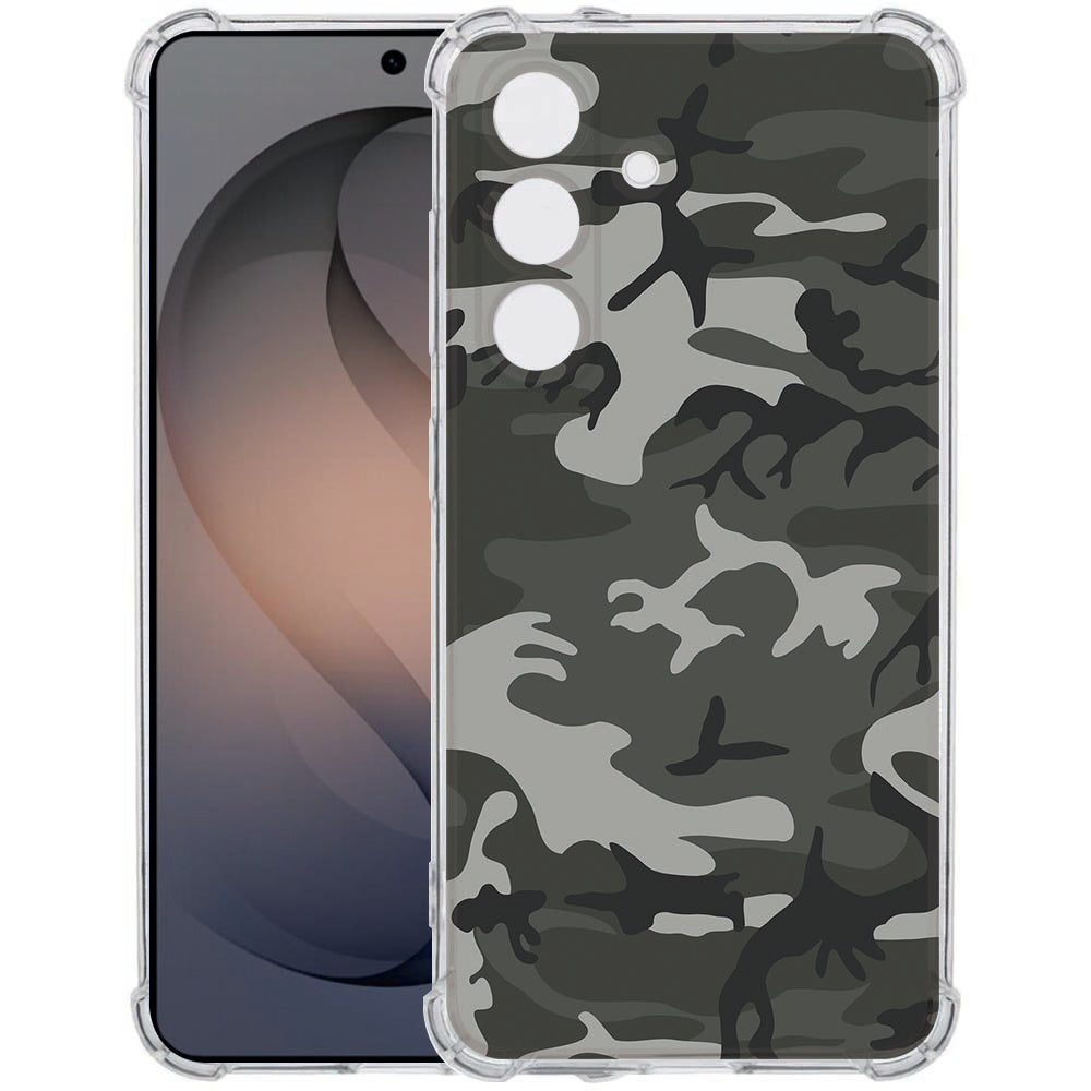 TPU Siliconen Hoesje Samsung Galaxy S26 Plus Army Light Antishock