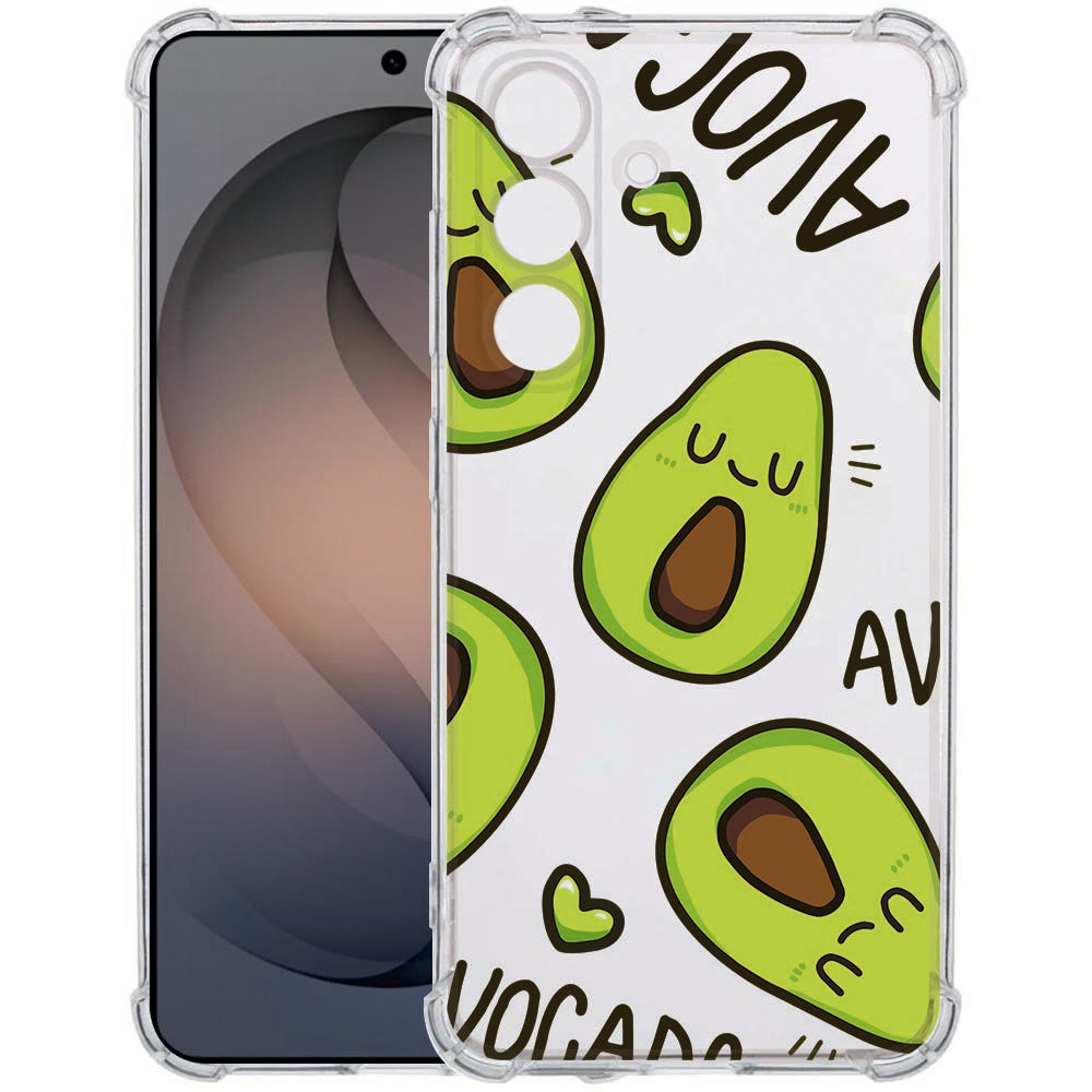 Samsung Galaxy S26 Plus Backcover Hoesje Avocado Singing Schokbestendig