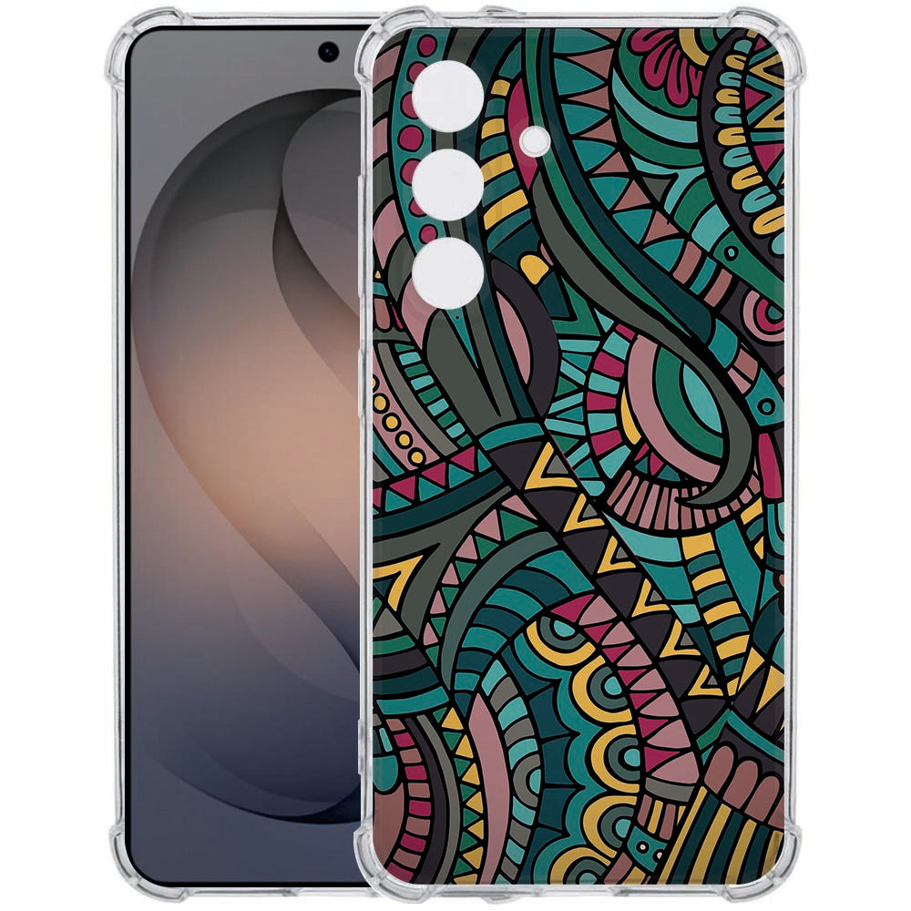 Samsung Galaxy S26 Plus Flexibele back cover Aztec Shockproof