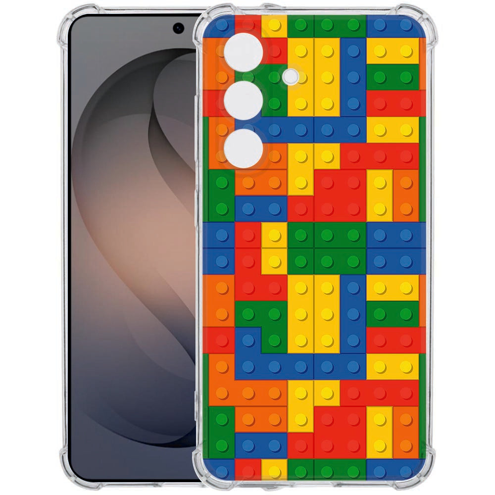 Backcover Hoesje Samsung Galaxy S26 Plus Blokken Valbestendig