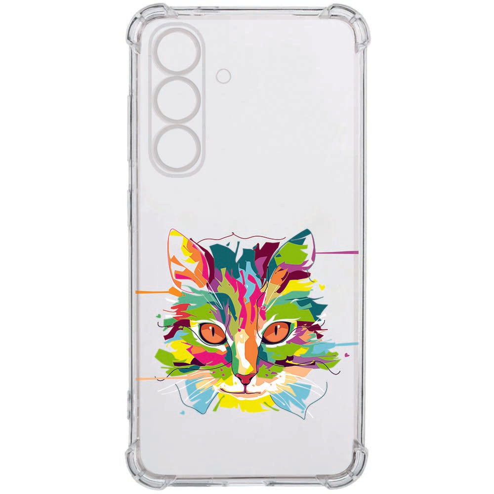 Samsung Galaxy S26 Plus Flexibele back cover Cat Color Schokbestendig