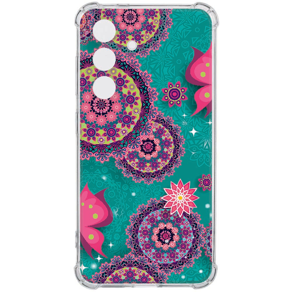 Samsung Galaxy S26 Plus Flexibele Cirkels en Vlinders Shockproof