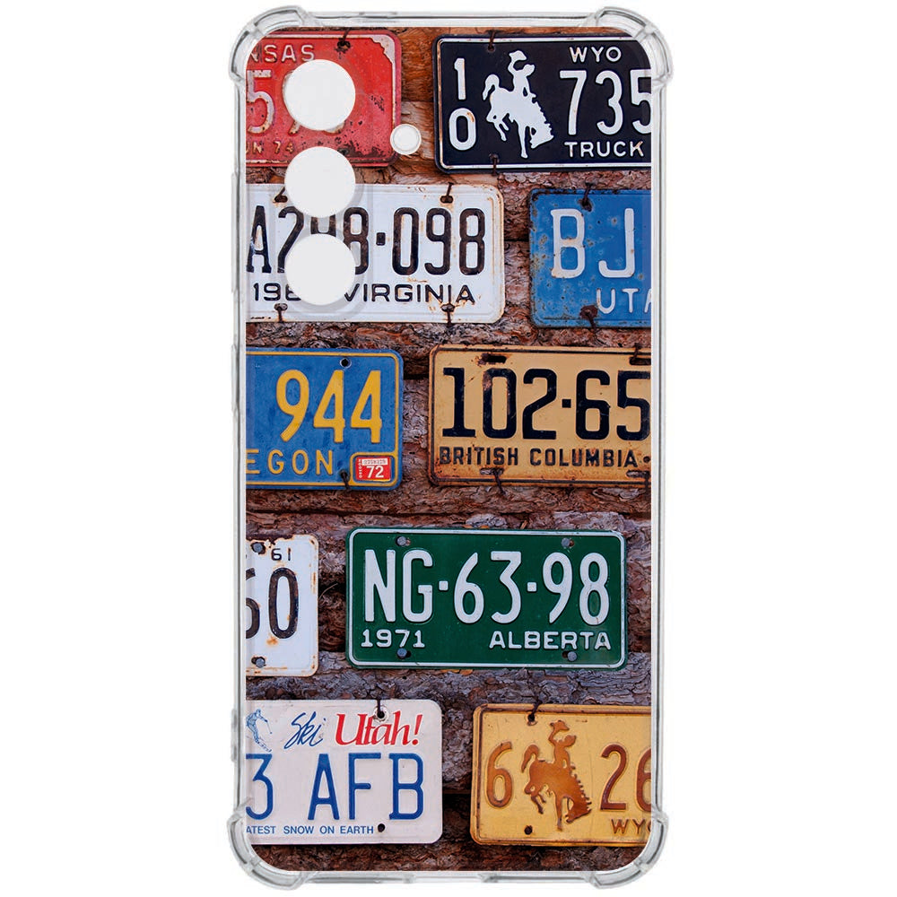 Samsung Galaxy S26 Plus Backcover Hoesje Kentekenplaten Valbestendig