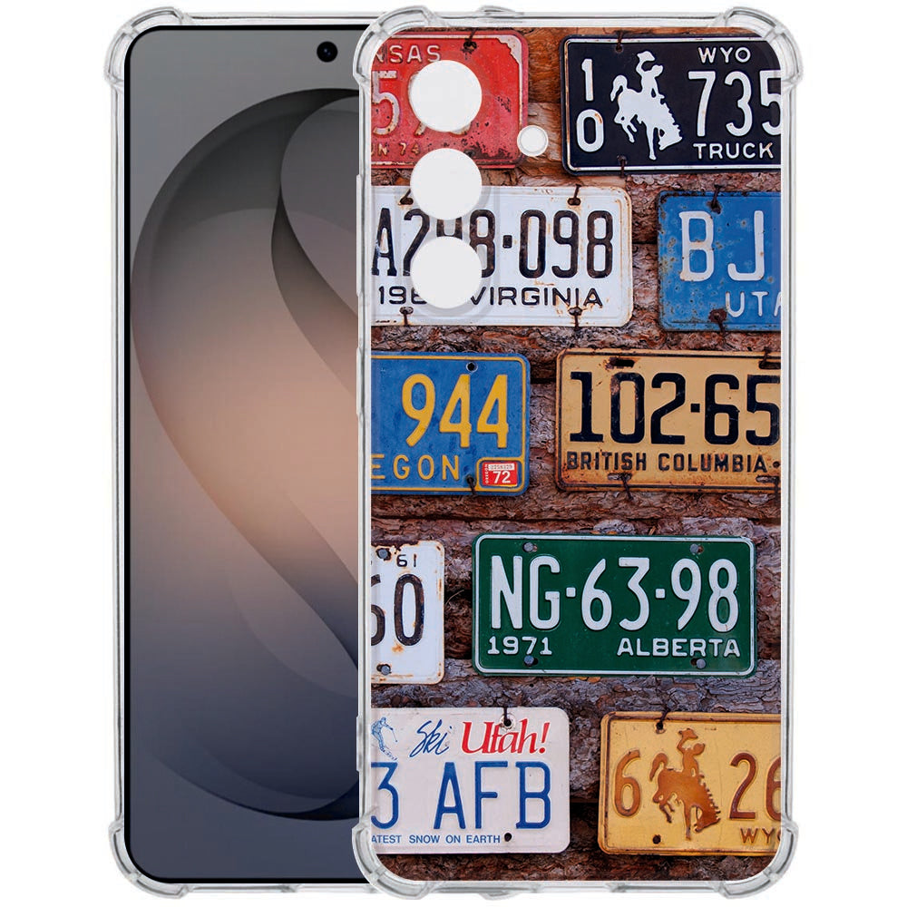Samsung Galaxy S26 Plus Backcover Hoesje Kentekenplaten Valbestendig