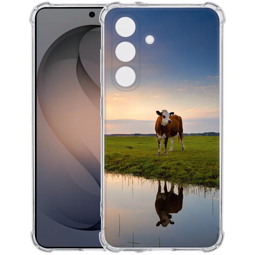 Samsung Galaxy S26 Plus Flexibele back cover Koe Antishock