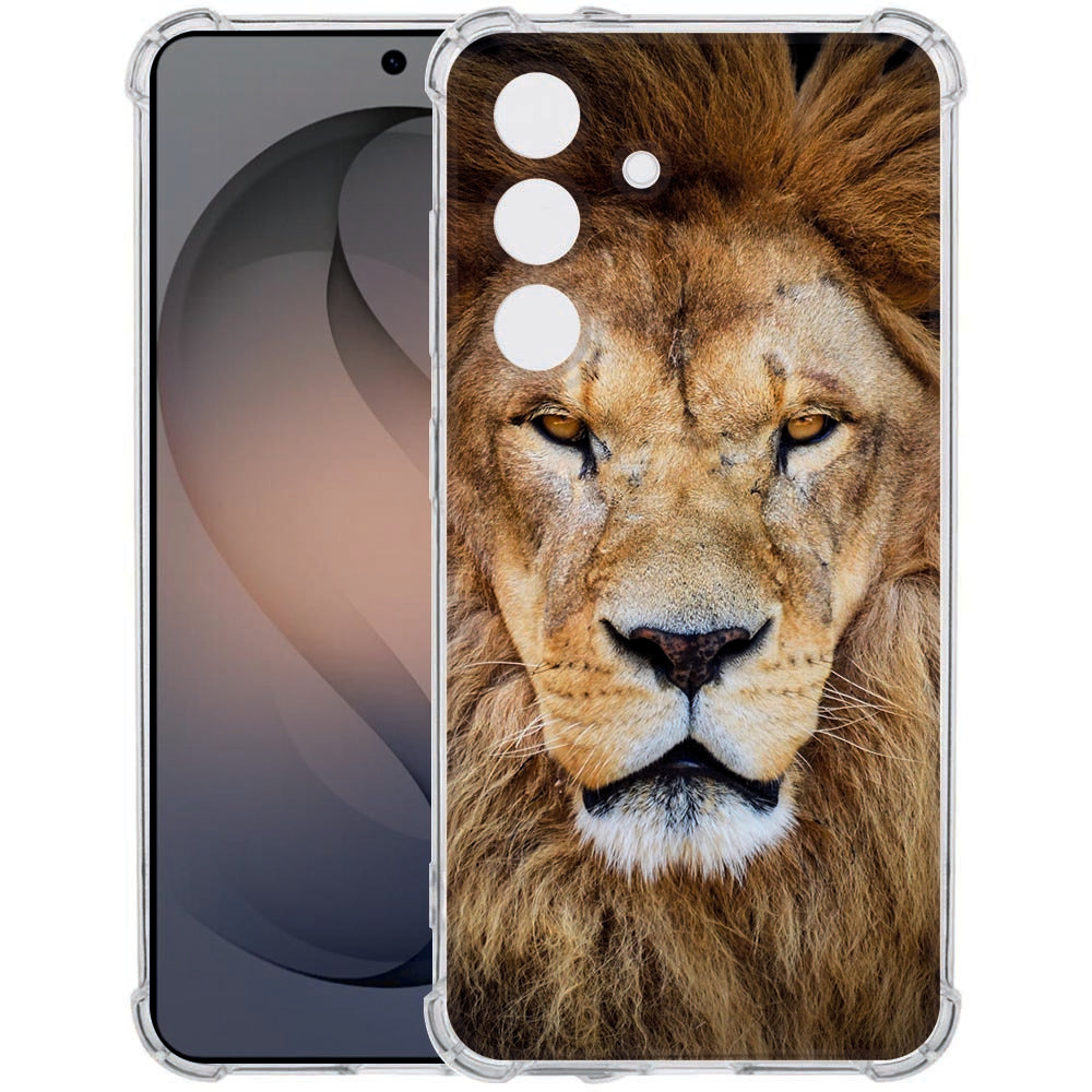 Flexibele back cover Samsung Galaxy S26 Plus Leeuw Shockproof